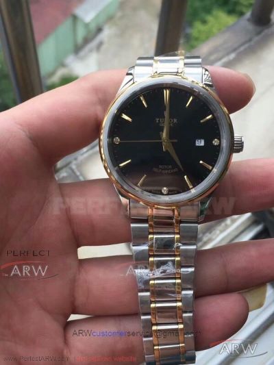 Perfect Replica Tudor Style 12103 Black Dial 41mm Automatic Mens Watch